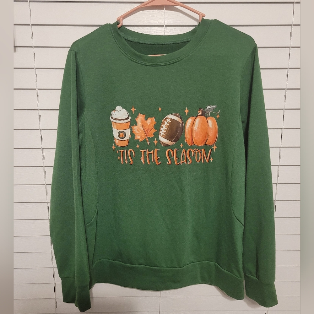 Green 'Tis the Season Sweatshirt